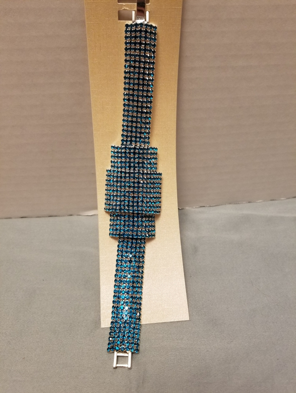 Teal Crystal Bracelet